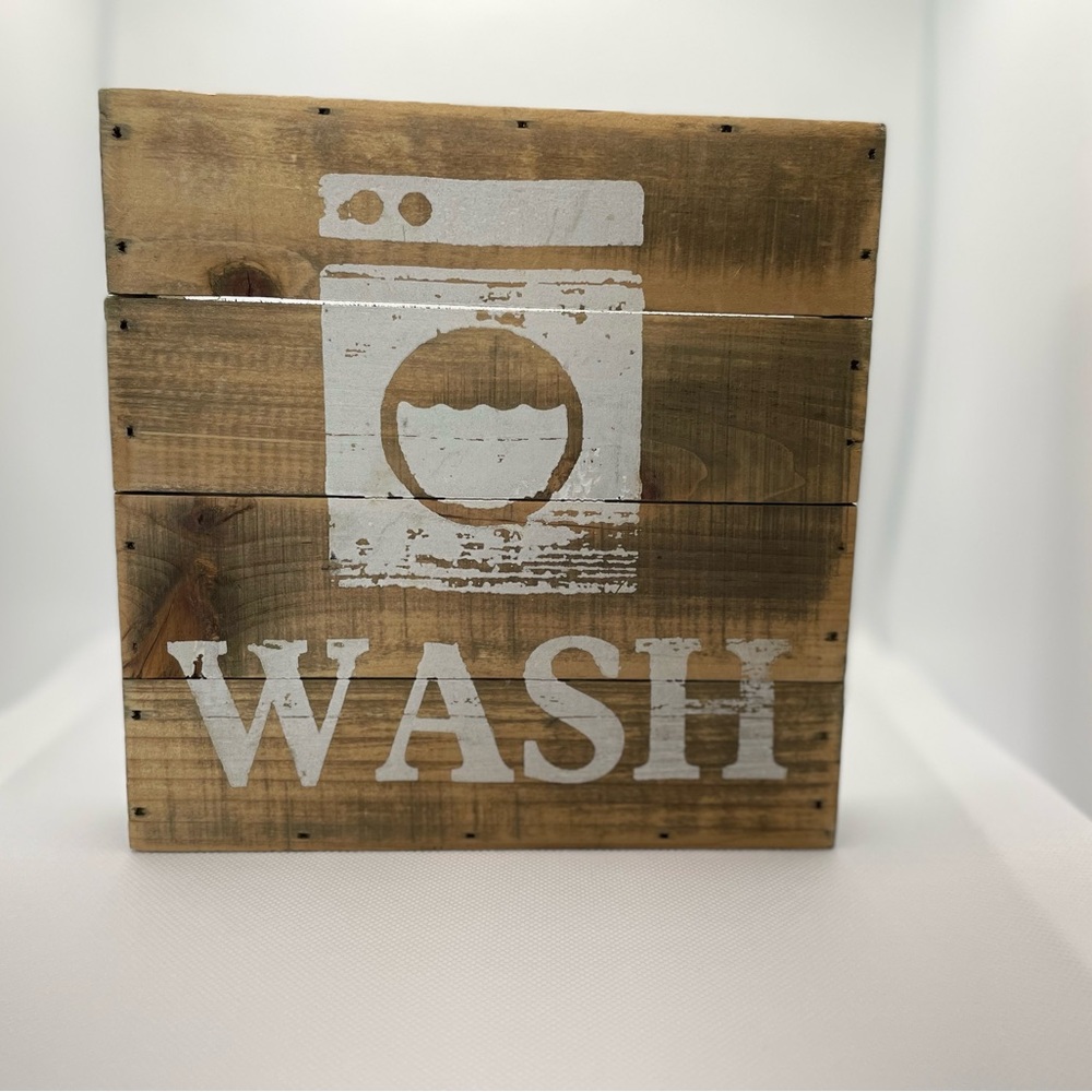 Wash & Dry Laundry Room Decor set
